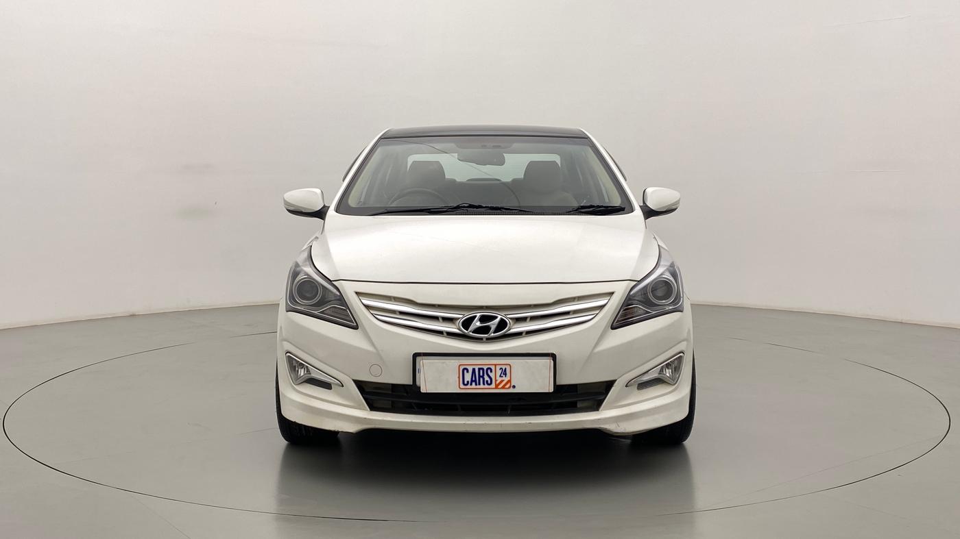 2016 Hyundai Verna FLUIDIC 1.6 SX VTVT OPT, Petrol, Manual, 63,769 km, Front
