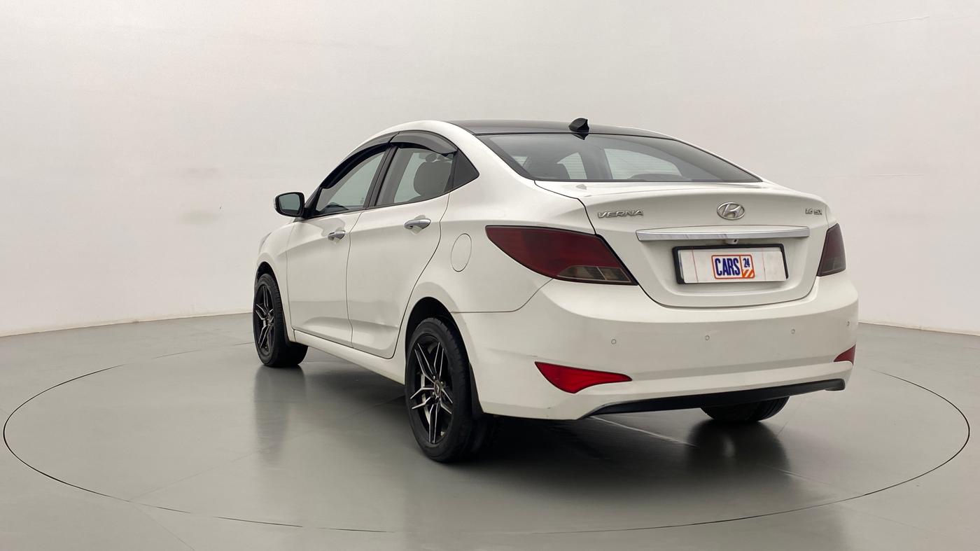 2016 Hyundai Verna FLUIDIC 1.6 SX VTVT OPT, Petrol, Manual, 63,769 km, Left Back Diagonal