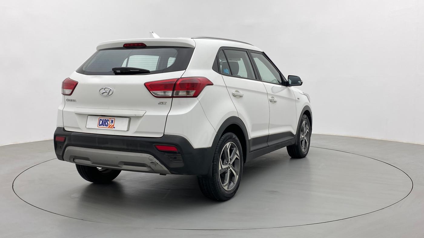 2018 Hyundai Creta 1.6 SX AT CRDI, Diesel, Automatic, 94,405 km, Right Back Diagonal