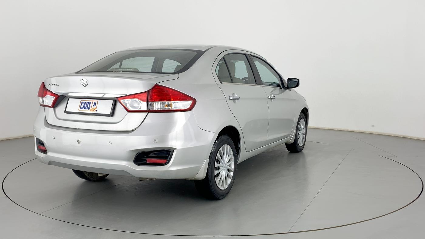 2017 Maruti Ciaz DELTA 1.4 MT PETROL, Petrol, Manual, 63,864 km, Right Back Diagonal
