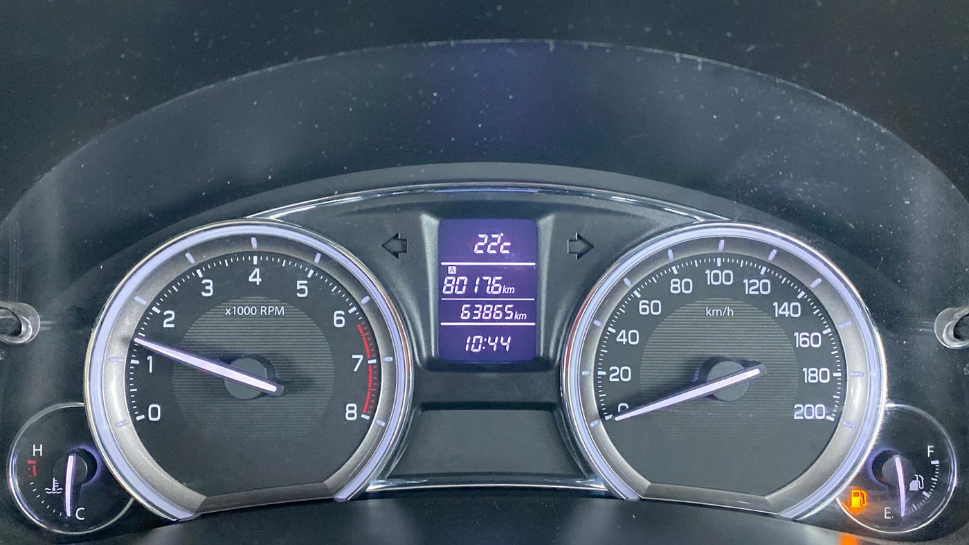2017 Maruti Ciaz DELTA 1.4 MT PETROL, Petrol, Manual, 63,864 km, Odometer Image