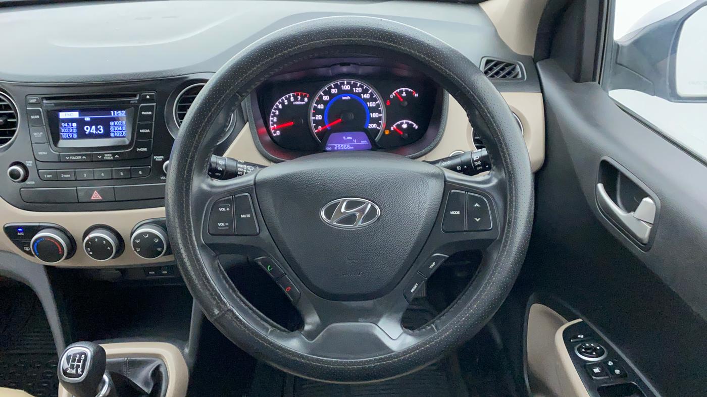 2013 Hyundai Grand i10 ASTA 1.2 VTVT, Petrol, Manual, 30,018 km, Steering Wheel Close Up