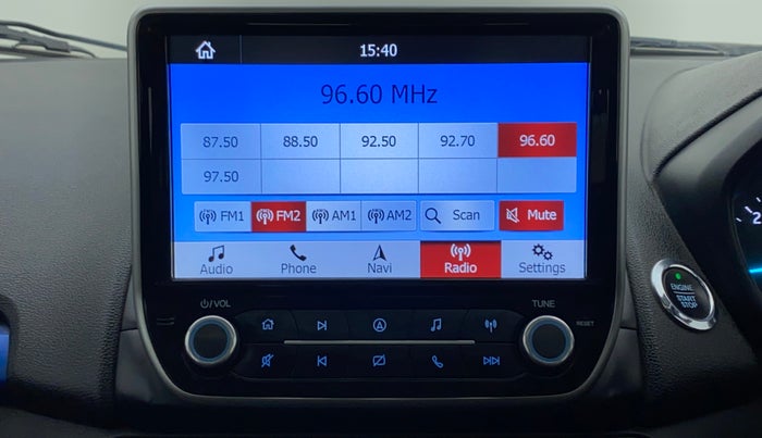 2018 Ford Ecosport 1.5 TITANIUM SIGNATURE (SUNROOF) TDCI, Diesel, Manual, 73,495 km, Infotainment System