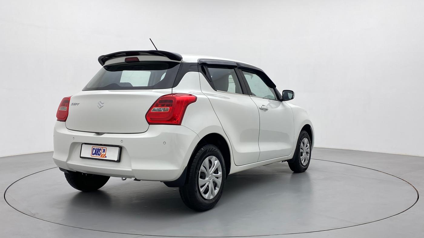 2021 Maruti Swift VXI D, Petrol, Manual, 8,576 km, Right Back Diagonal