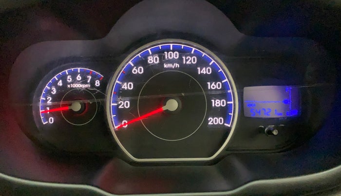 2011 Hyundai i10 MAGNA 1.2, Petrol, Manual, 54,721 km, Odometer Image