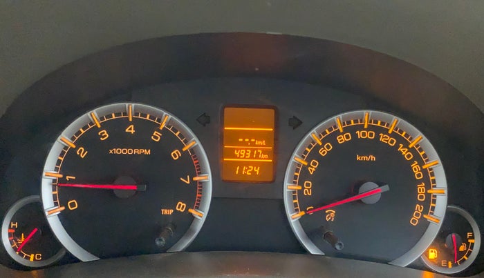 2012 Maruti Ertiga VXI, Petrol, Manual, 49,317 km, Odometer Image