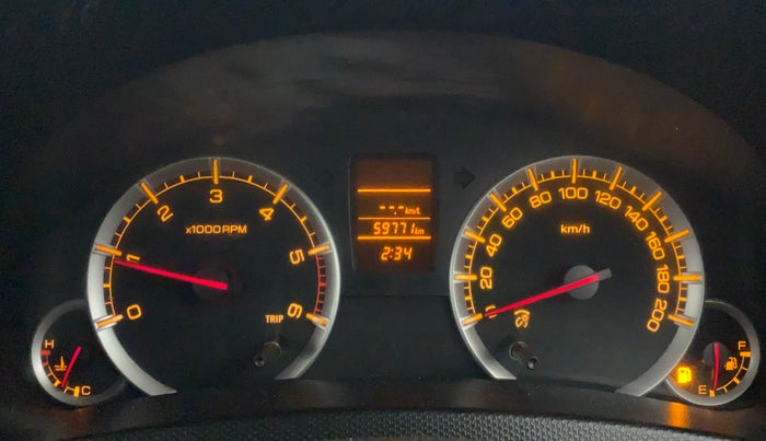 2013 Maruti Swift VDI, Diesel, Manual, 59,832 km, Odometer Image