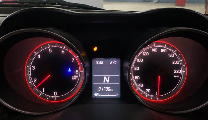 2018 Maruti Swift VXI AMT, Petrol, Automatic, 91,722 km, Odometer Image