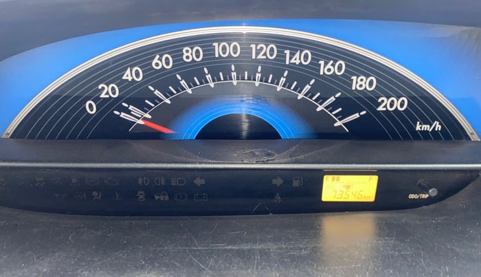 2013 Toyota Etios Liva GD, Diesel, Manual, 73,545 km, Odometer Image