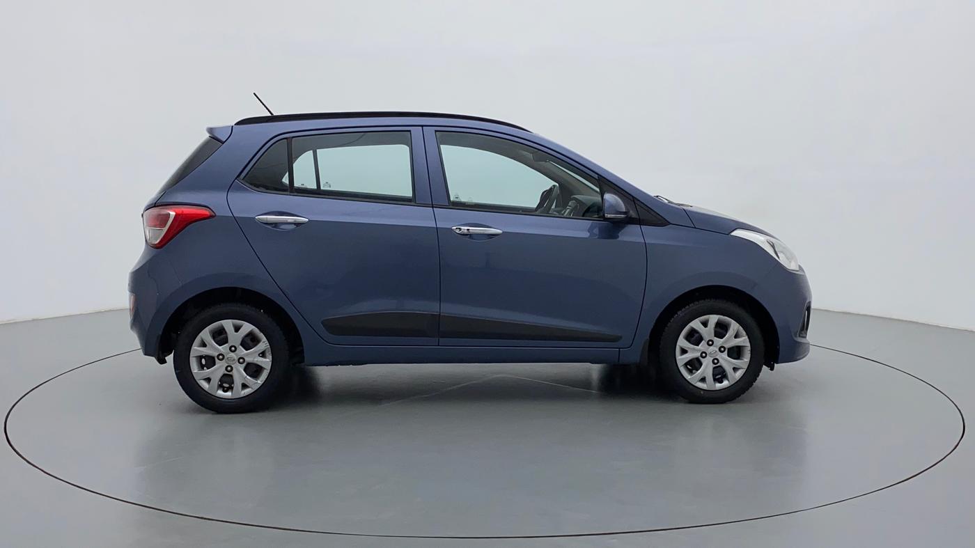 2014 Hyundai Grand i10 SPORTZ 1.2 KAPPA VTVT, Petrol, Manual, 26,986 km, Right Side