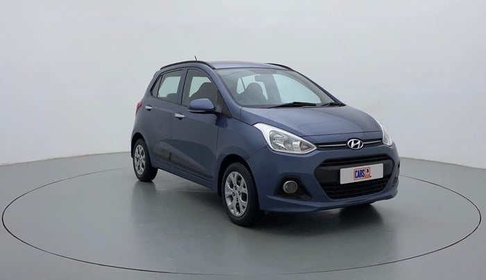 2014 Hyundai Grand i10 SPORTZ 1.2 KAPPA VTVT, Petrol, Manual, 26,986 km, Right Front Diagonal