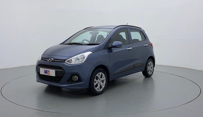 2014 Hyundai Grand i10 SPORTZ 1.2 KAPPA VTVT, Petrol, Manual, 26,986 km, Left Front Diagonal