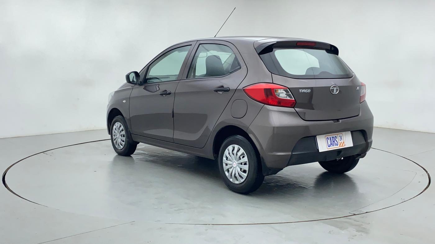 2018 Tata Tiago XE 1.2 REVOTRON, Petrol, Manual, 16,619 km, Left Back Diagonal (45- Degree) View