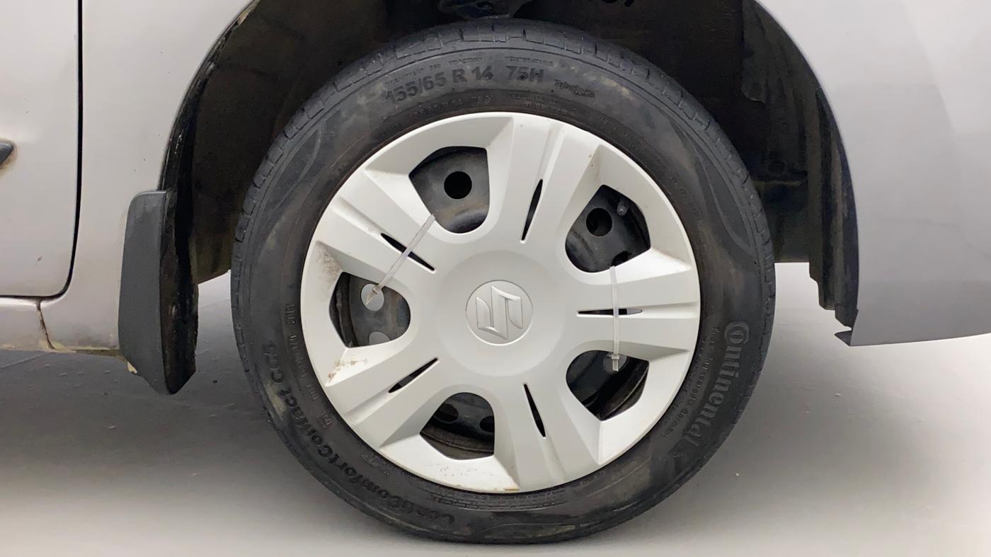 2013 Maruti Wagon R 1.0 VXI, Petrol, Manual, 58,112 km, Right Front Wheel