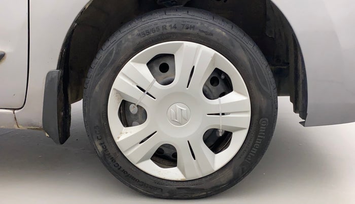 2013 Maruti Wagon R 1.0 VXI, Petrol, Manual, 58,112 km, Right Front Wheel