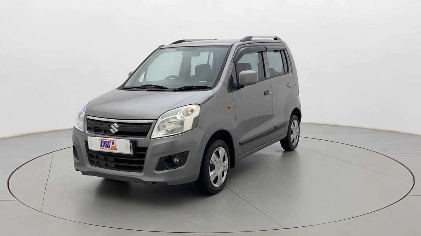 2013 Maruti Wagon R 1.0 VXI, Petrol, Manual, 58,112 km, Left Front Diagonal