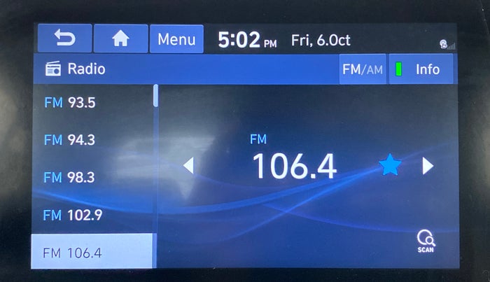 2020 Hyundai VENUE SX 1.0 (O) TURBO, Petrol, Manual, 12,097 km, Touchscreen Infotainment System