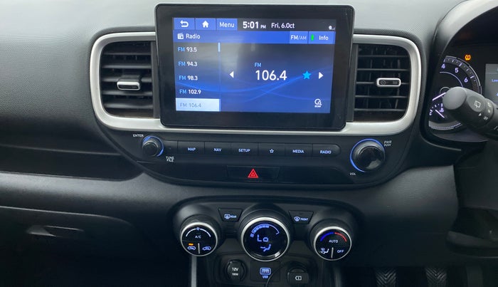 2020 Hyundai VENUE SX 1.0 (O) TURBO, Petrol, Manual, 12,097 km, Air Conditioner