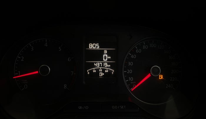 2016 Volkswagen Ameo COMFORTLINE 1.2L, Petrol, Manual, 43,710 km, Odometer Image