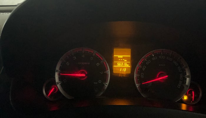 2013 Maruti Swift VXI, Petrol, Manual, 56,304 km, Odometer Image