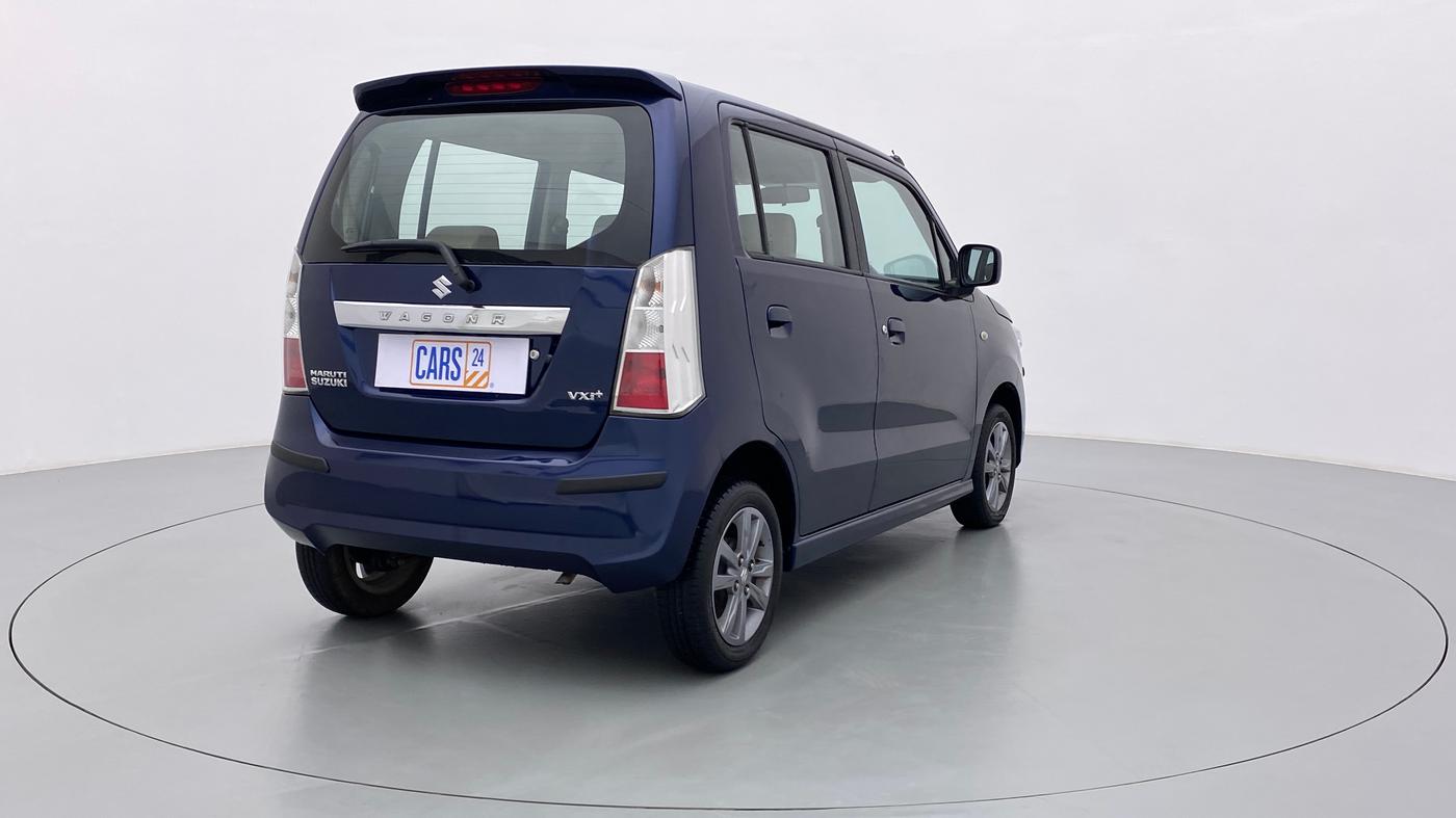 2017 Maruti Wagon R 1.0 VXI OPT, Petrol, Manual, 21,177 km, Right Back Diagonal