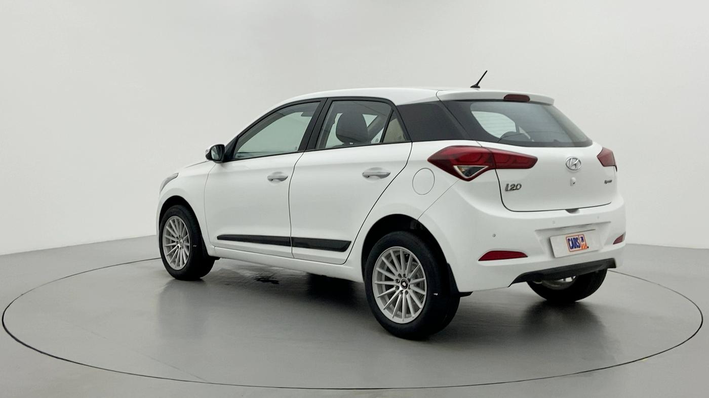 2015 Hyundai Elite i20 SPORTZ (O) 1.4, Diesel, Manual, 66,266 km, Left Back Diagonal