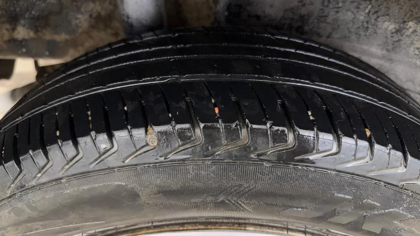 2019 Maruti New Wagon-R LXI CNG 1.0, CNG, Manual, 65,586 km, Right Rear Tyre Tread