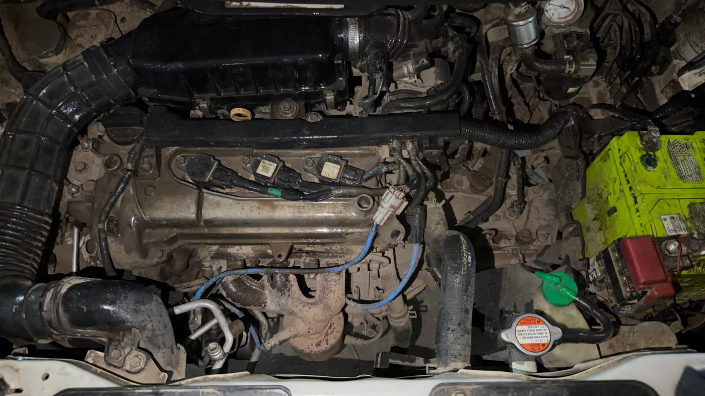 2019 Maruti New Wagon-R LXI CNG 1.0, CNG, Manual, 65,586 km, Engine View