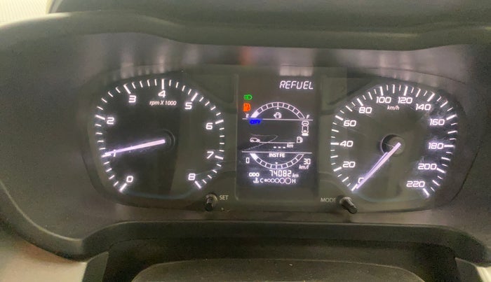 2021 Tata ALTROZ XT PETROL, Petrol, Manual, 74,084 km, Odometer Image