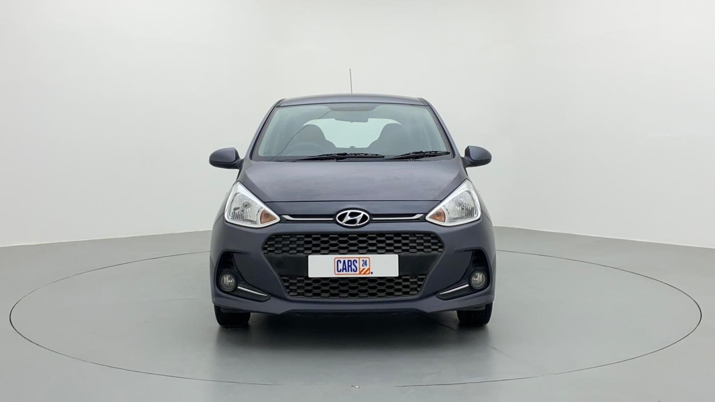 2017 Hyundai Grand i10 SPORTZ 1.2 KAPPA VTVT, Petrol, Manual, 17,238 km, Front