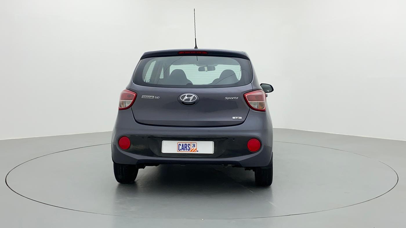 2017 Hyundai Grand i10 SPORTZ 1.2 KAPPA VTVT, Petrol, Manual, 17,238 km, Back/Rear