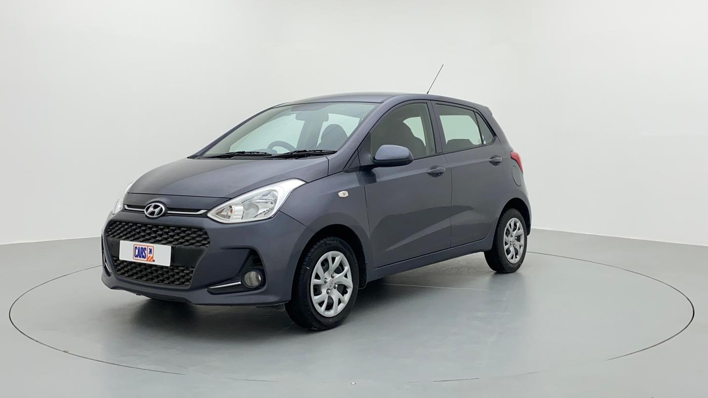 2017 Hyundai Grand i10 SPORTZ 1.2 KAPPA VTVT, Petrol, Manual, 17,238 km, Left Front Diagonal