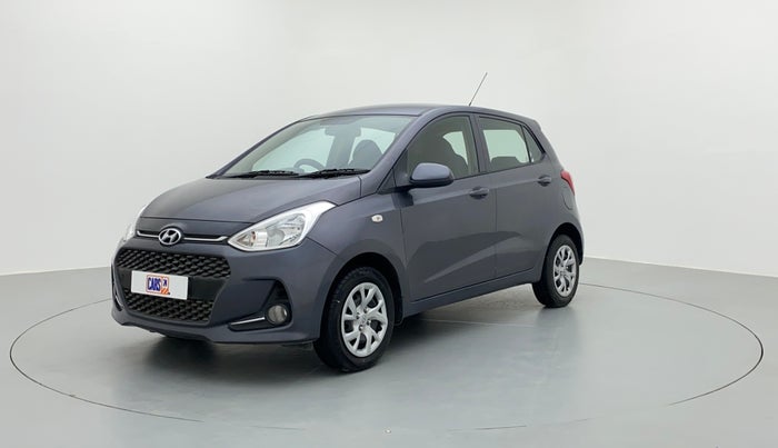 2017 Hyundai Grand i10 SPORTZ 1.2 KAPPA VTVT, Petrol, Manual, 17,238 km, Left Front Diagonal