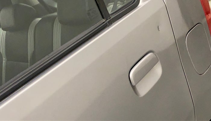 2012 Maruti Wagon R 1.0 VXI, Petrol, Manual, 17,709 km, Rear left door - Slightly dented