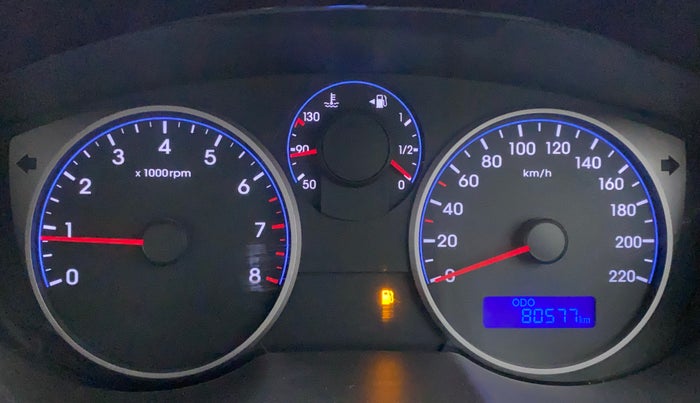 2012 Hyundai i20 SPORTZ 1.2, Petrol, Manual, 80,577 km, Odometer Image