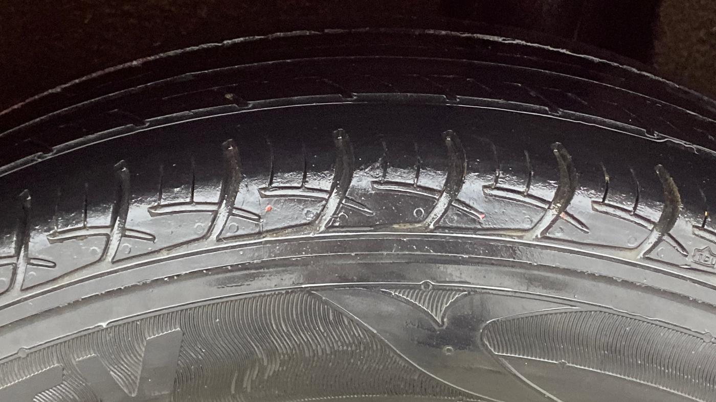 2018 Maruti Baleno SIGMA PETROL 1.2, Petrol, Manual, 1,06,496 km, Left Rear Tyre Tread
