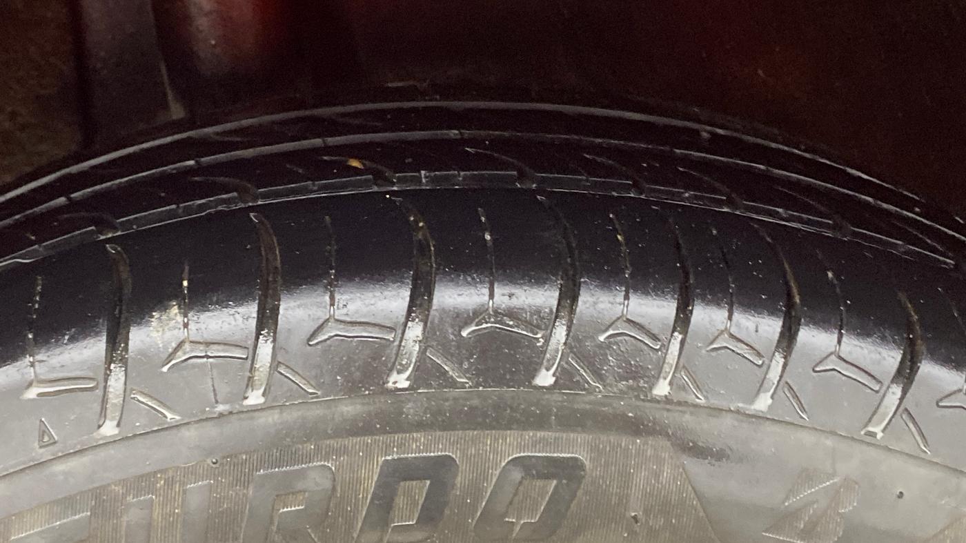 2018 Maruti Baleno SIGMA PETROL 1.2, Petrol, Manual, 1,06,496 km, Right Rear Tyre Tread