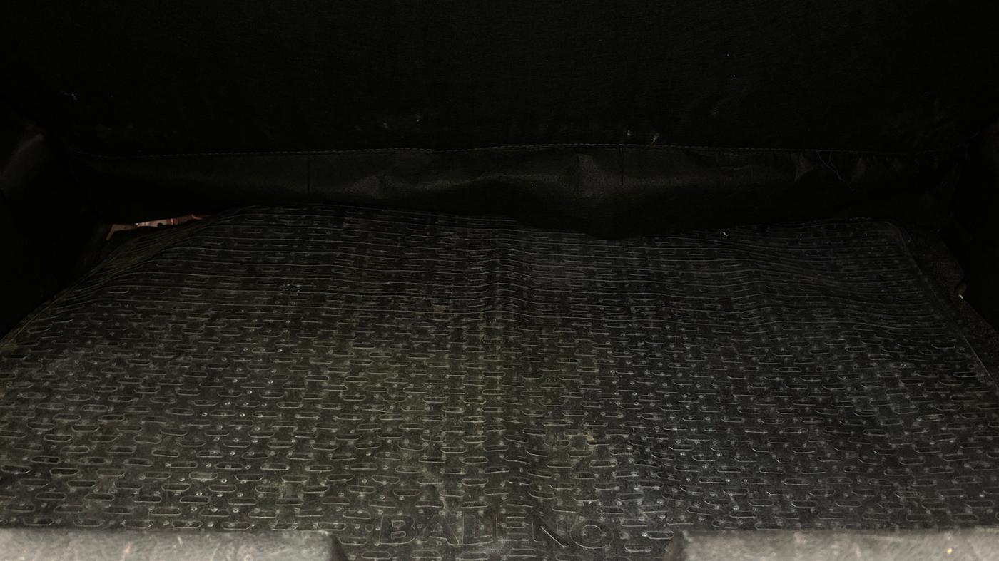 2018 Maruti Baleno SIGMA PETROL 1.2, Petrol, Manual, 1,06,496 km, Boot Inside