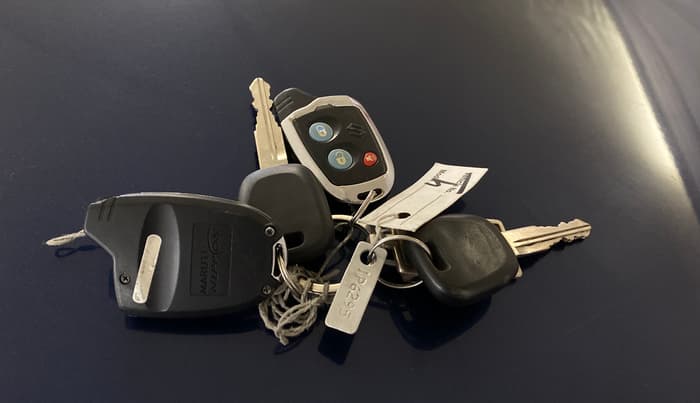 2021 Maruti Baleno SIGMA PETROL 1.2, Petrol, Manual, 39,229 km, Key Close Up