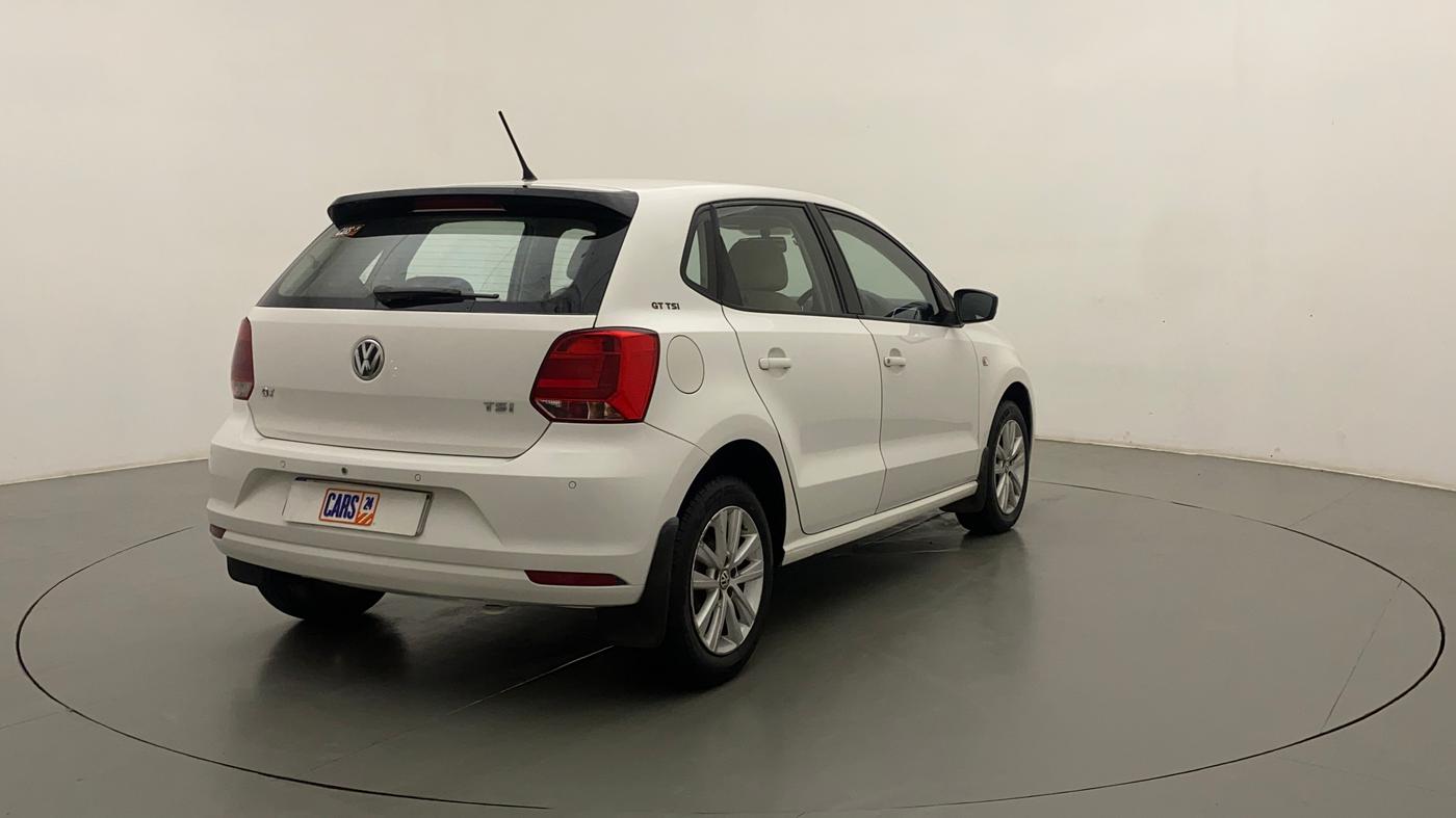 2015 Volkswagen Polo GT TSI AT, Petrol, Automatic, 55,001 km, Right Back Diagonal