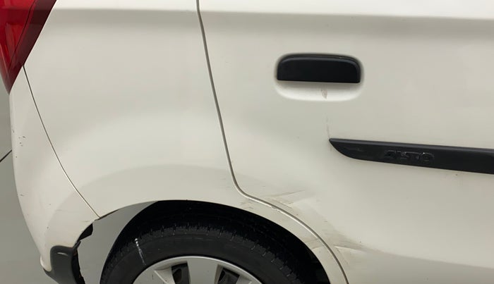 2016 Maruti Alto K10 VXI, Petrol, Manual, 32,658 km, Right quarter panel - Minor scratches