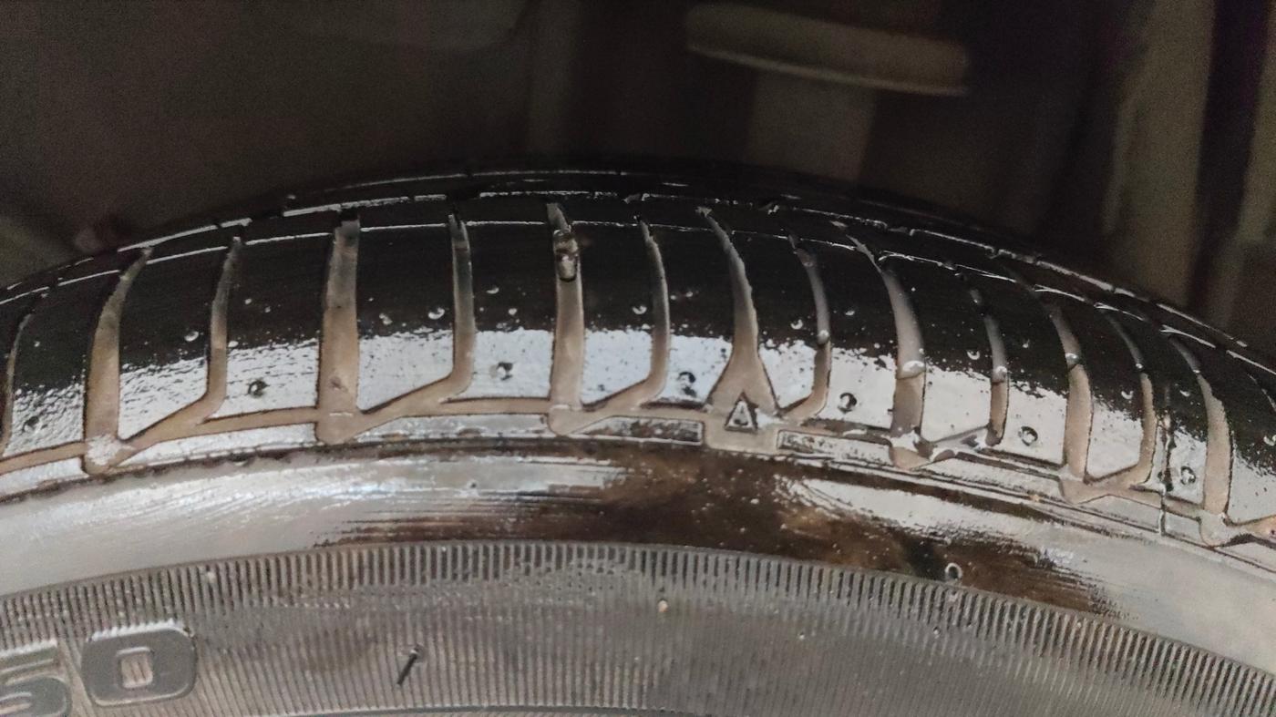 2024 Tata Tiago XZA PLUS PETROL, Petrol, Automatic, 3,289 km, Left Rear Tyre Tread