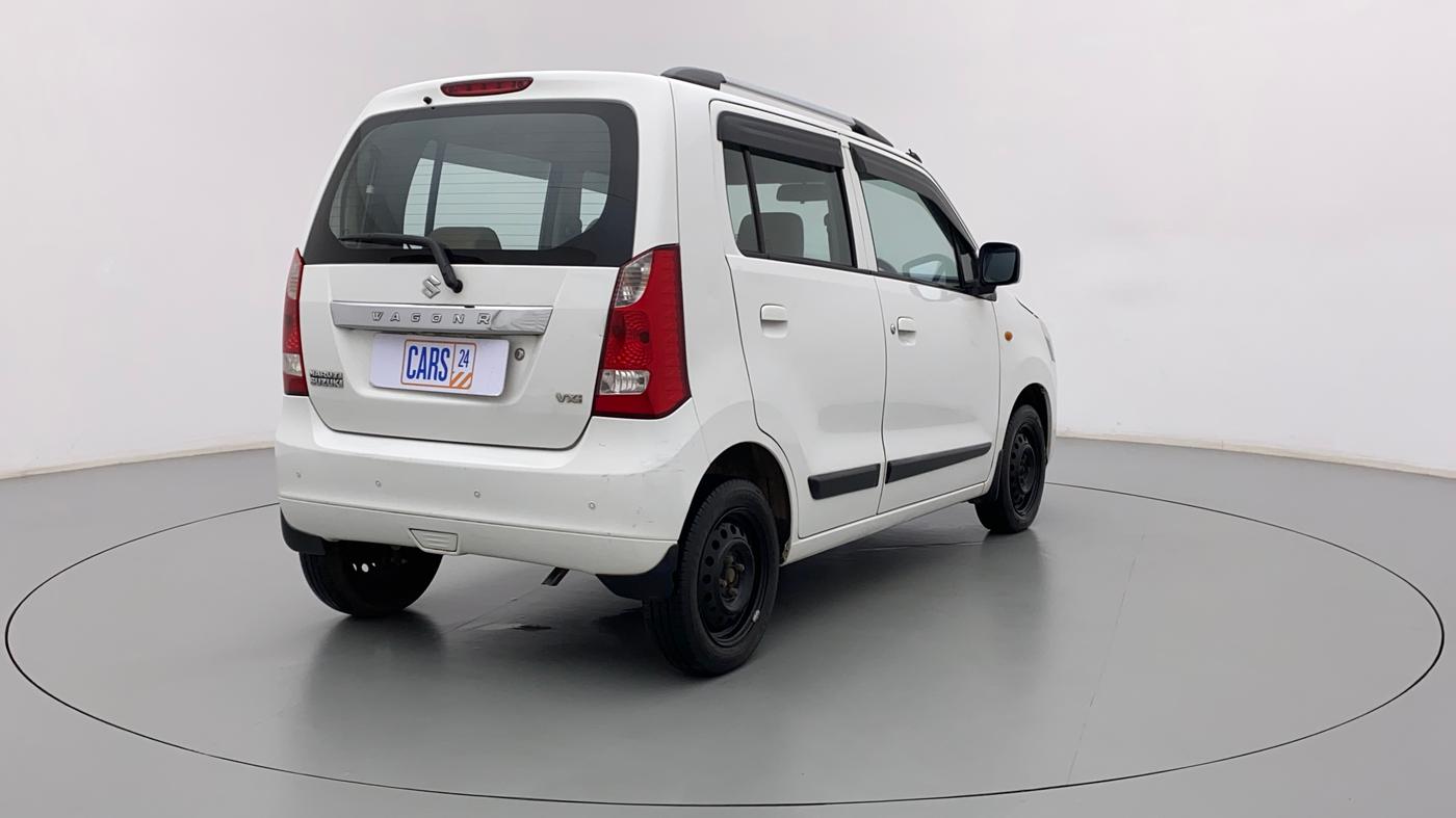 2017 Maruti Wagon R 1.0 VXI OPT, Petrol, Manual, 59,896 km, Right Back Diagonal