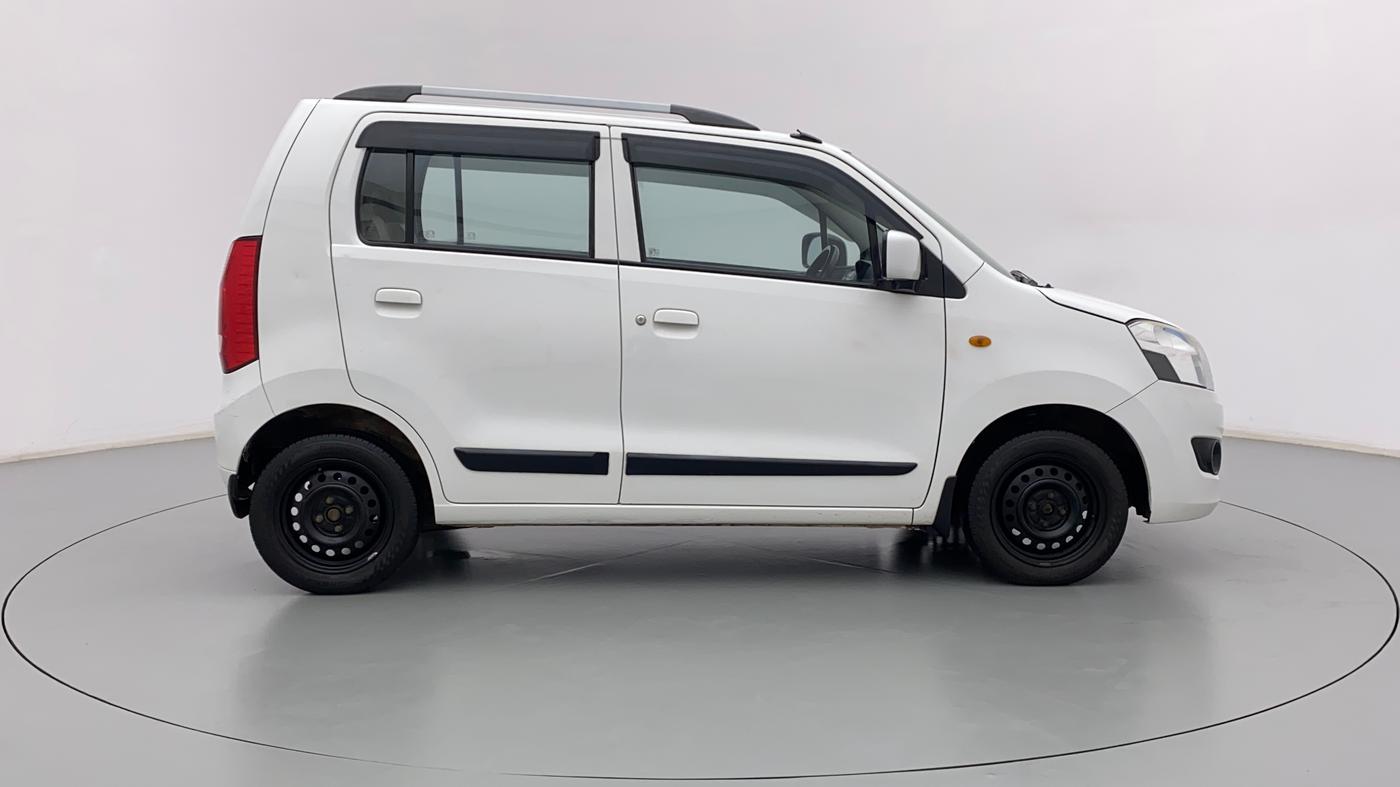 2017 Maruti Wagon R 1.0 VXI OPT, Petrol, Manual, 59,896 km, Right Side View