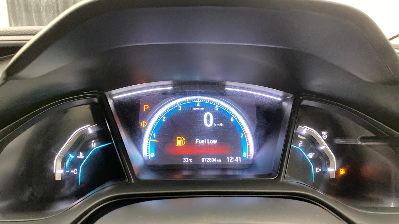 2019 Honda Civic 1.8L I-VTEC VX CVT, Petrol, Automatic, 72,801 km, Odometer Image
