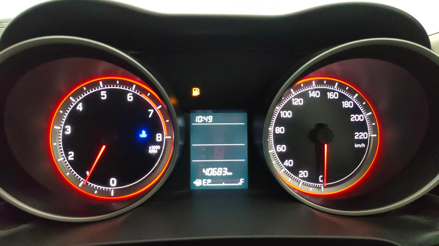 2018 Maruti Swift VXI, Petrol, Manual, 40,665 km, Odometer Image