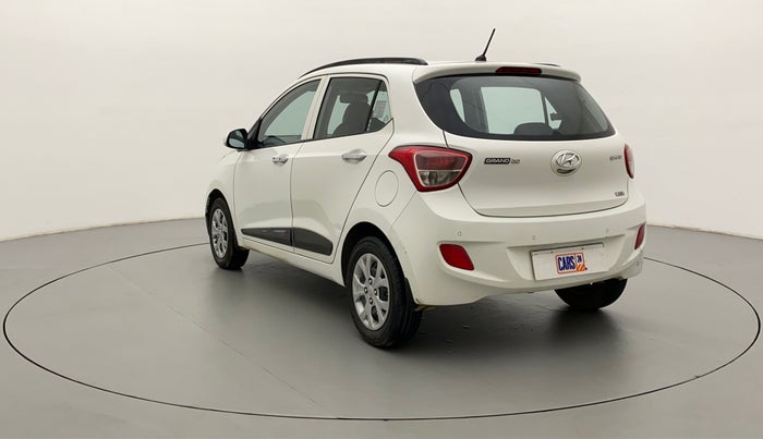 2014 Hyundai Grand i10 SPORTZ 1.2 KAPPA VTVT, Petrol, Manual, 75,821 km, Left Back Diagonal
