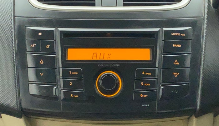 2014 Maruti Swift Dzire VXI, Petrol, Manual, 95,725 km, Infotainment System