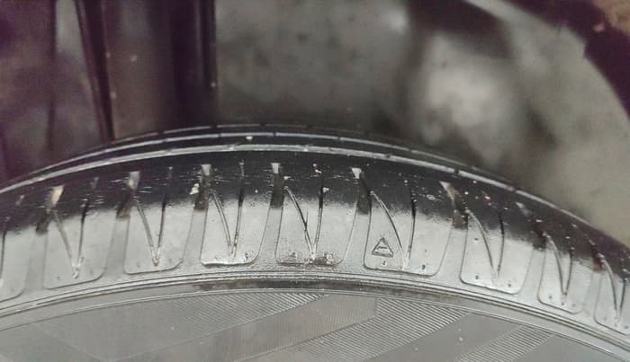 2021 Maruti Vitara Brezza ZXI PLUS AT SHVS, Petrol, Automatic, 50,190 km, Right Rear Tyre Tread