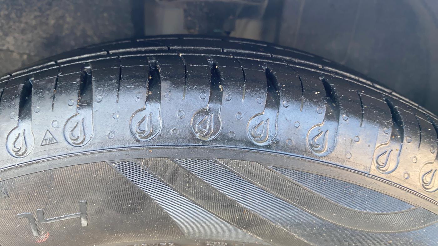 2020 Datsun Redi Go T(O) 1.0, Petrol, Manual, 22,120 km, Right Front Tyre Tread